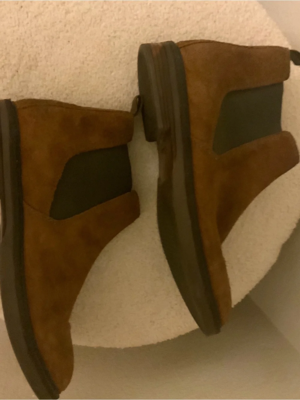 Clark’s Collection Men's Brown Suede Chelsea Boots Sz 8